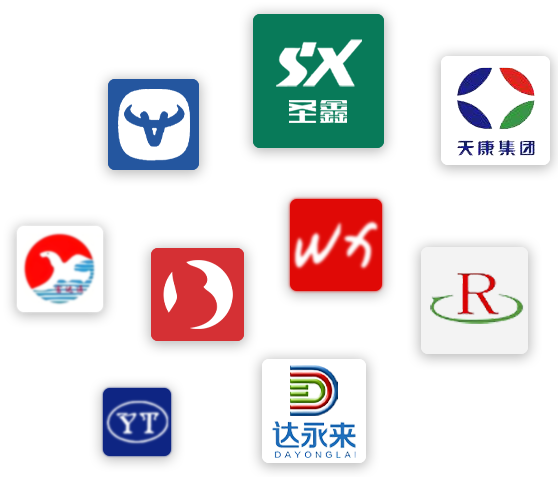 行业客户标识展示